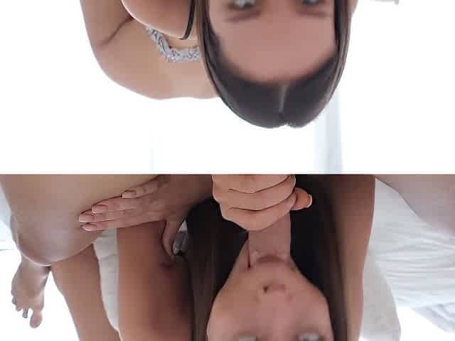 Home Slut Gives Blowjob With Spitting And Ahegao