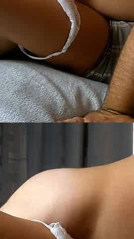 Tight Pussy Amateur Compilation with Creampie and Cum in Panties