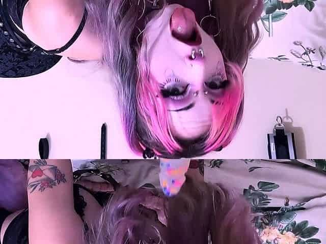 Sexy Alyssa Reece horny solo toy masturbation action