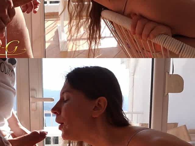 The Day Started with Face and Pussy Fucking-what a Real Good Morning!