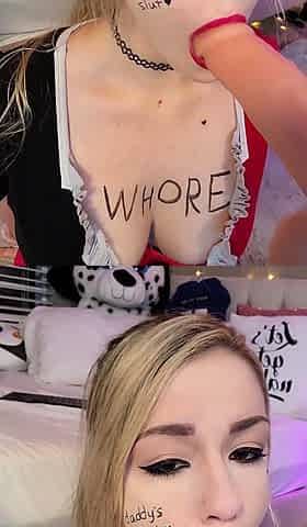 Solo Amateur Blonde Teen Homemade Pussy Masturbation