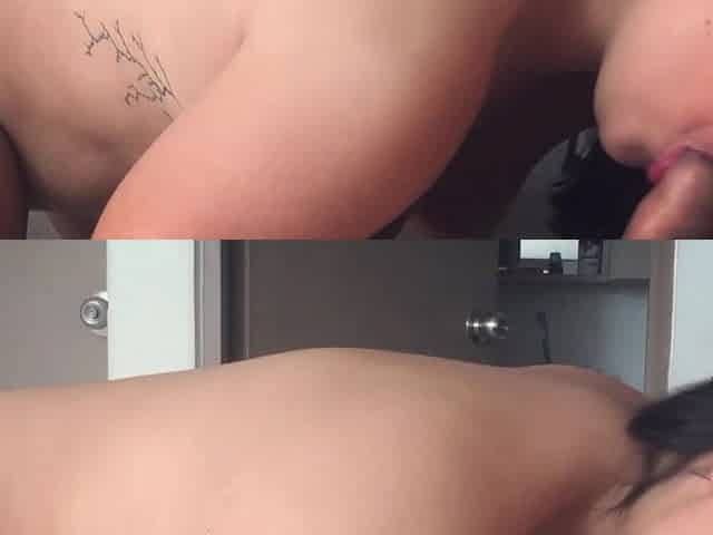 Deep Wet Blowjob Till My Mouth Fills with Hot Huge Cumshot