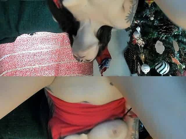 Sexy webcam brunette with big boobs