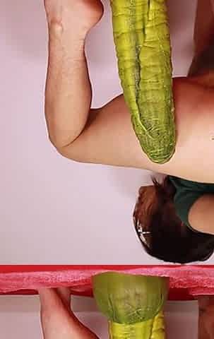 Fuck Machine and Xl Sea Monster Ends with Big Squirting
