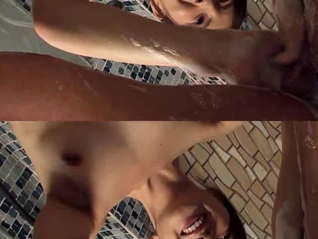 JAVHUB Shower time fun with Hitomi Hayama