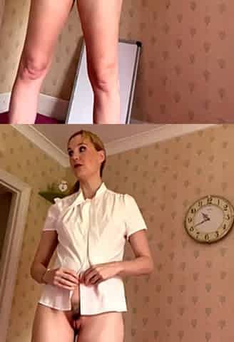 Cute amateur brunette naughty in solo jerking show on camera