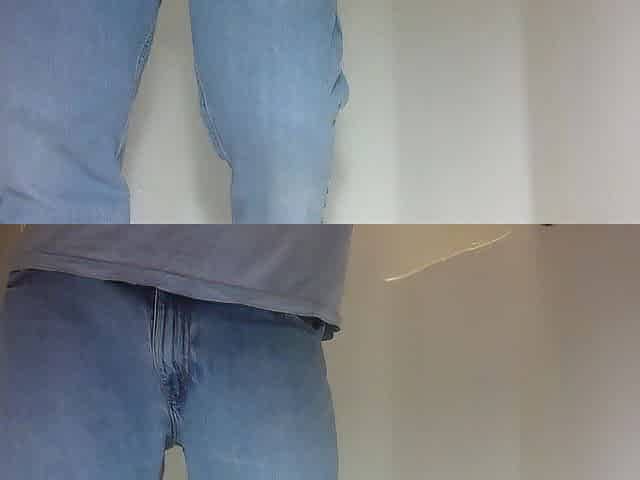 Pissing Jeans running from the garden