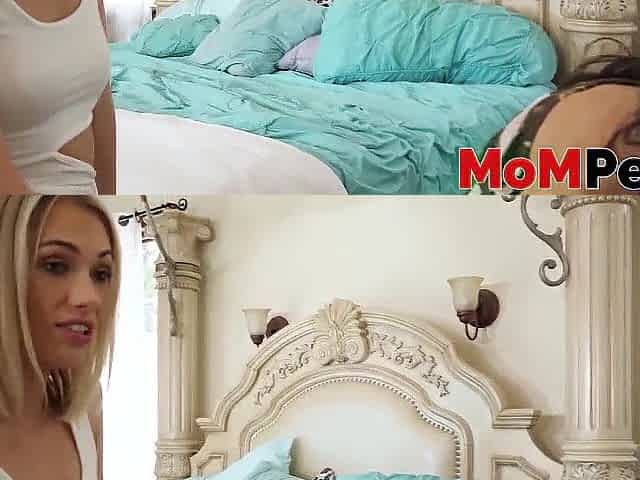 Sky Pierce and Trinity St Clair are the hottest stepmom and daughter combo drilled by favourable stud.
