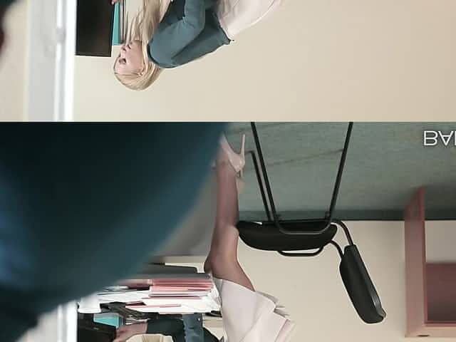 Secretary Kiara Lord in miniskirt fucked on the office table