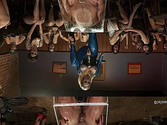 Mistresses had a Party Drenched Slave Face in Squirt