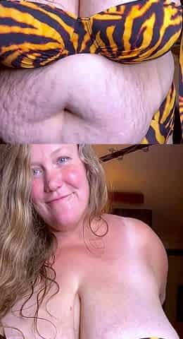 Close up MILF masturbation