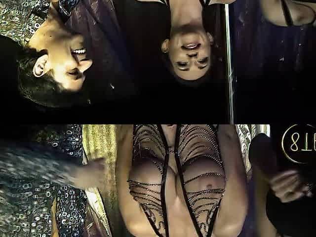 Titty Queens Tease, Ride, and Drink Cum