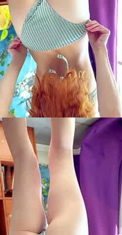 Real amateur teen plays with toys as she masturbates