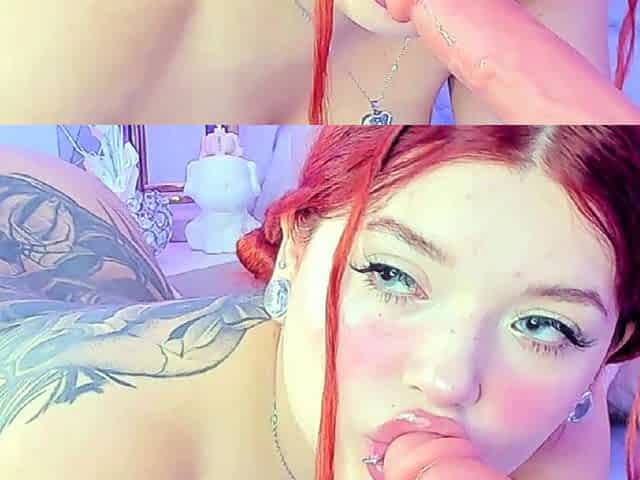 Thick Redhead Toys Her Tight Pussy