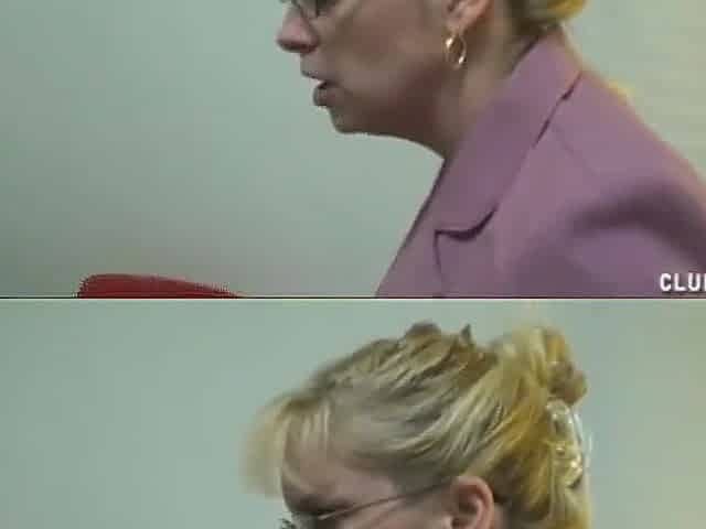 Angry Boss Jerking And Smoking