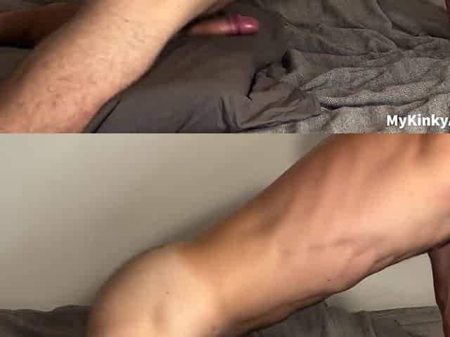 Humping my pillow and Jerking off for a Shaking double Orgasm - Part 2/2