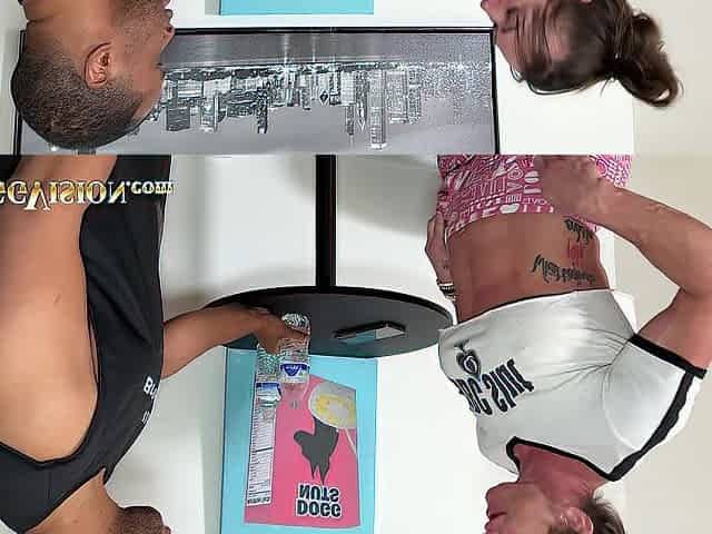 Anal Muscle Lady Licks Ebony Booty