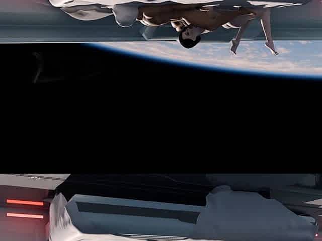 Japanese Echo Takes Assfuck in Space Before Back Cumshot