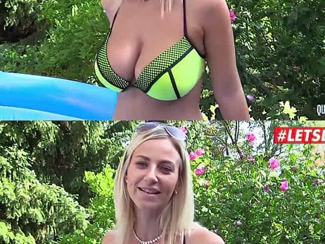 Busty Blonde Chick Nataly Cherry Uses Vibrator To Pleasure Herself Part 1