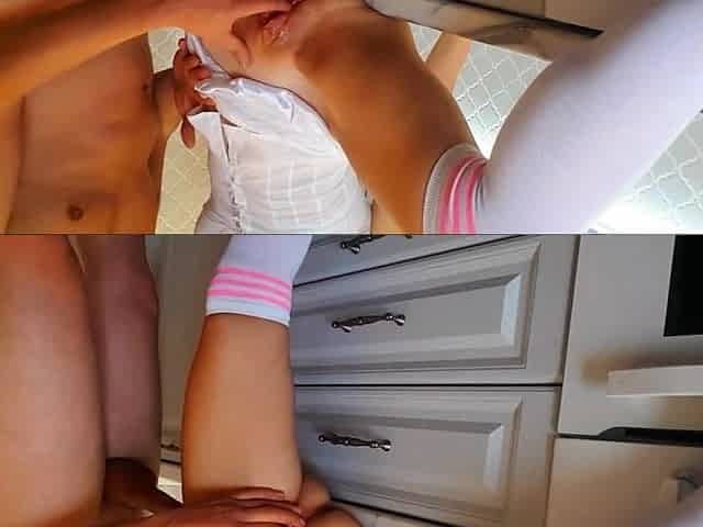 Kitchen Fucking With My Stepsis