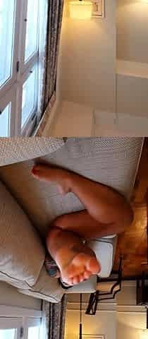 Big boobed Memphis masturbates in a bodystocking