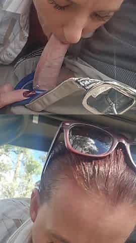 Aussie Milf and Dilf get distracted outdoors.