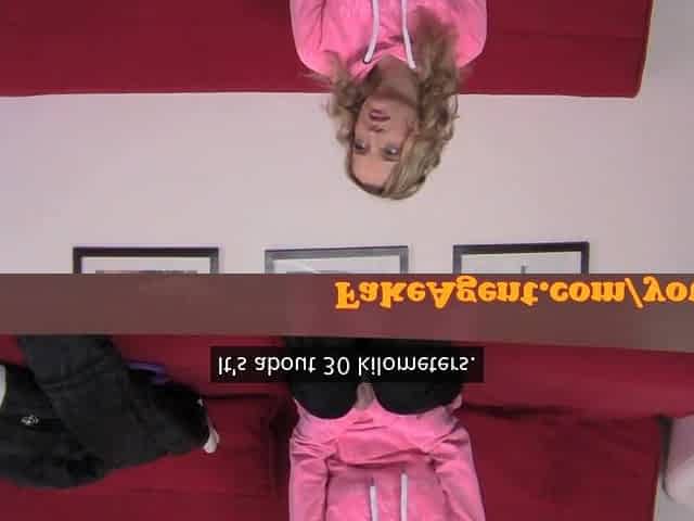 FakeAgent Cute blond has Casting interview after gym and gets one more workout