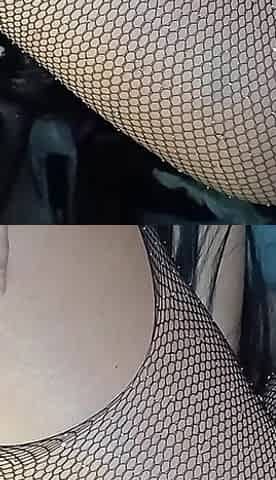 Our Skinny Brunette Neighbor Takes Turns Performing Cunnilingus on Me and My Girlfriend