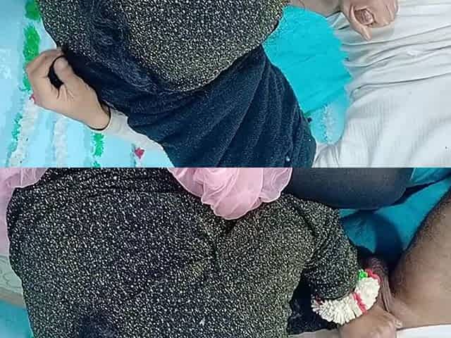 Hot Wedding Night Sex with Desi Bride in Hot Missionary Fucking, Suhagraat Hot Chudai of Hot Bride