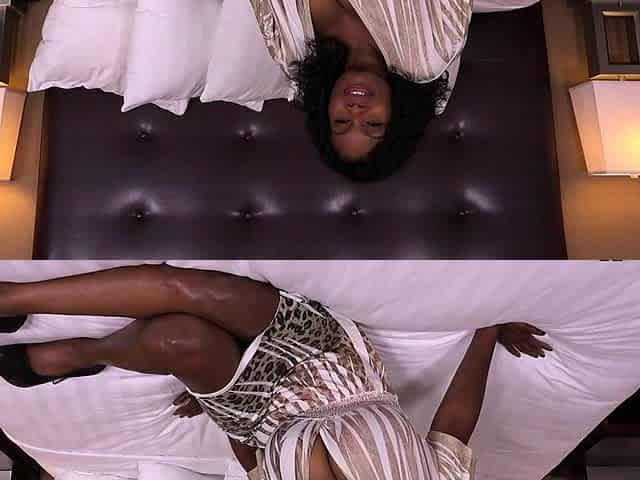 Black MILF with BIG boobs dancing and teasing