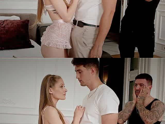 My boyfriend and his stepbrothers surprised me with an UNEXPECTED DP