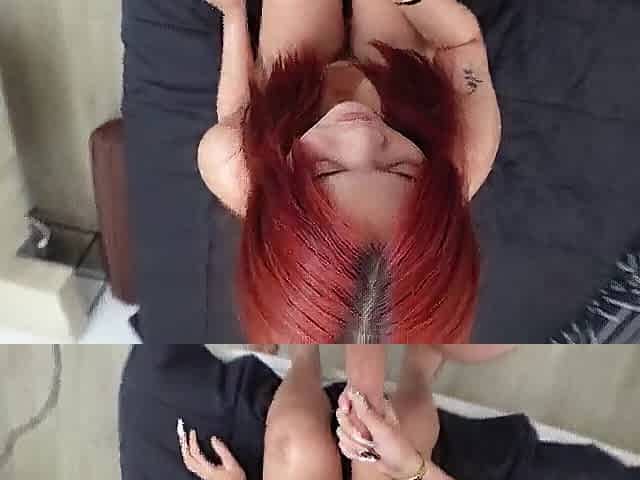 Large ass Oriental honey loves cum smack