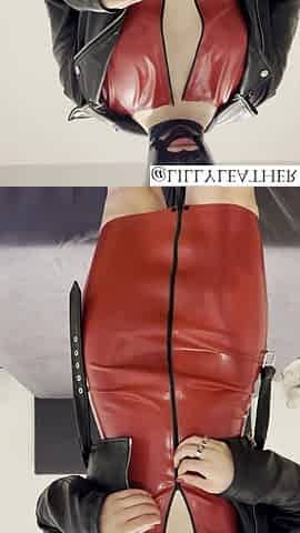 Latex Kitty Plays with Pussy, Sucks Her Dildo and Ride It Till She Comes