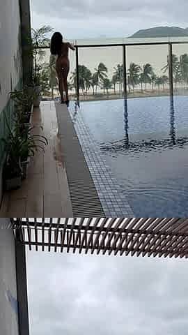 Titty Flashing in a Wet Bikini While Everyone Stared