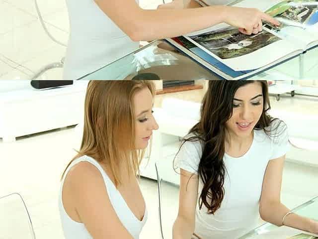 Sapphic Erotica-Girls Do Sex In The Kithcen