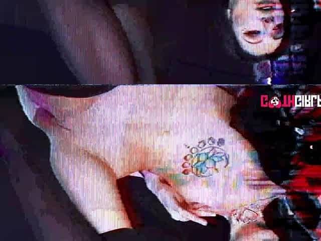 Tattooed Emo Raven Lane Goes Eager Whilst Riding A Dick
