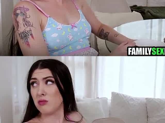 Teen Step Daughter Seducing Step Daddy Behind Step Mama's Back