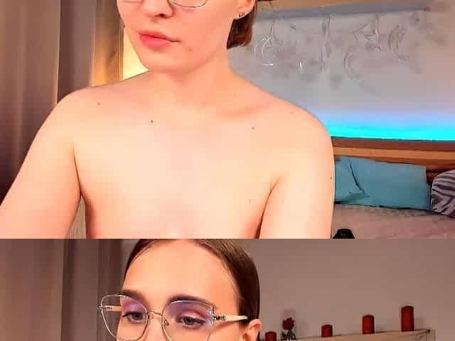 Amateur Webcam Teen Flashes Masturbates
