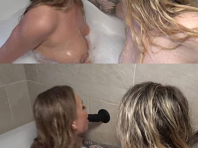 Two Blondes in Dildo Paradise