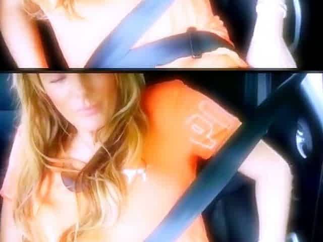 Cute amateur blonde MILF jerking dick 1