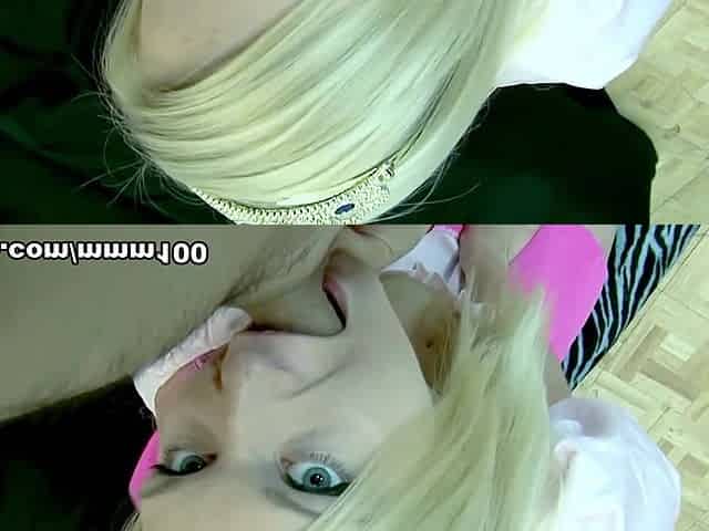 Ball busting, hard fucking, and facial cumshot with beautiful blonde Skylar Madison - MMM100