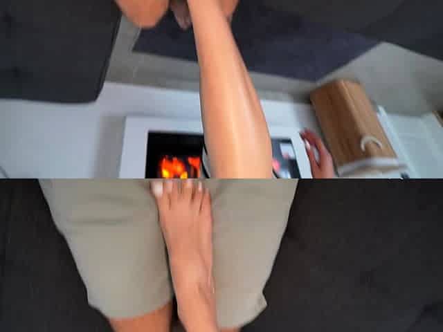 Sexy Stepmom caught her Stepson jerking off her panties
