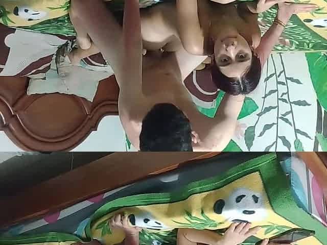 College Girl Gets Fucked by Her Stepbrother Making Her Have an Orgasm