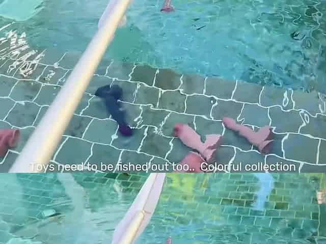 I swim in a pool full of rods