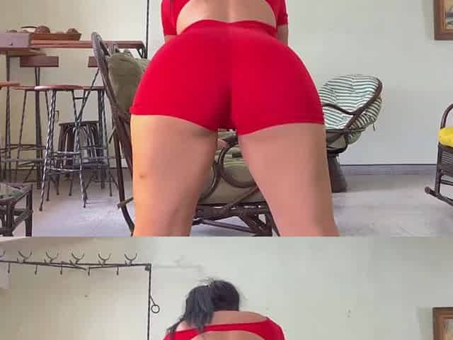 MY STEPMOTHER'S LARGE ASS CHEEKS