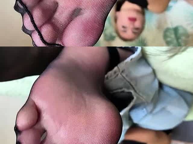 Long Foot Fetish clips at great Amateur Trampling collection