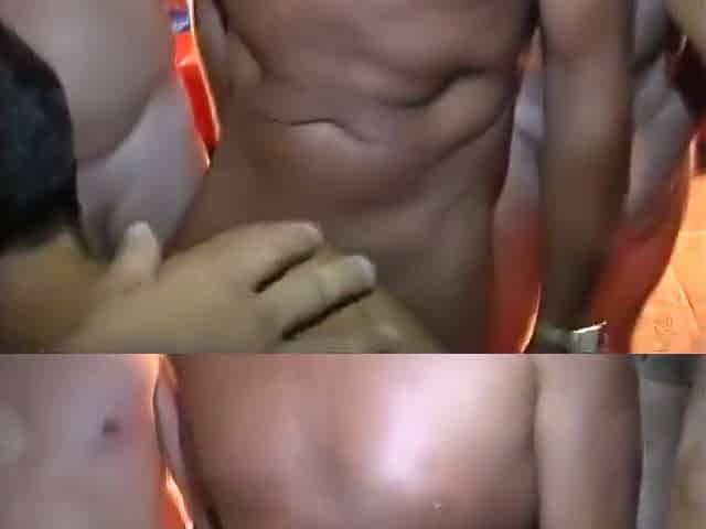 Cum In The Face Of Gangbang