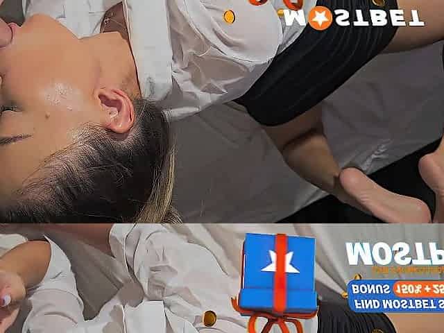 Incredible Sexy Dense Anal Doggy Style in Taut Elastic Booty with Cream Pie