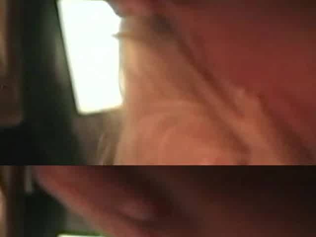 Horny Blonde Opens Up Her Mouth And Pussy - Cumshot