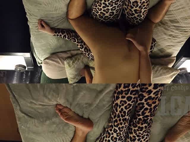 Husband Rides Cowgirl on Wifes Strapon